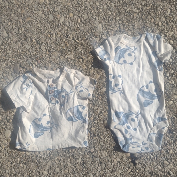 Carter's Blue and Gray Kids Matching Sets - Picture 4 of 7